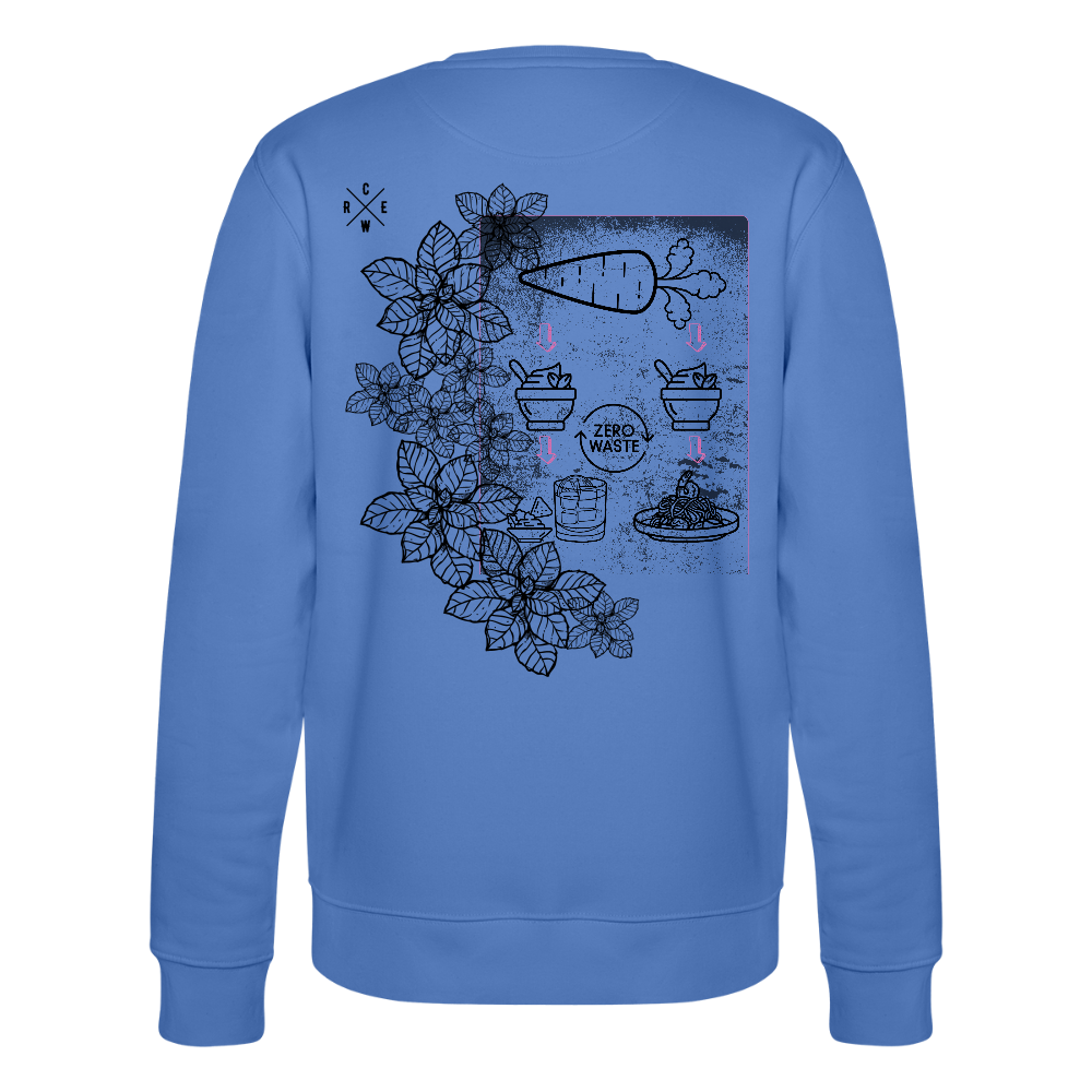 FINE.MAFI Unisex Bio-Sweatshirt Zero Waste Crew - Blau