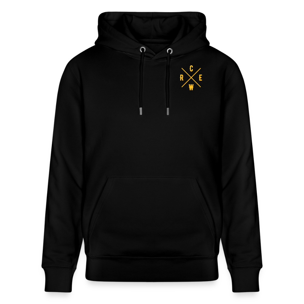FINE.MAFI Relaxed Hoodie CREW - Schwarz