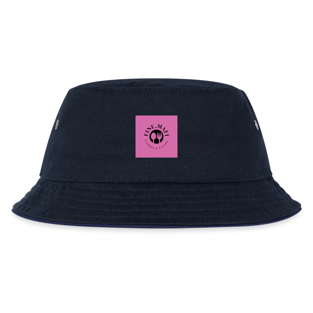 Kinder Bucket Hat - navy/navy