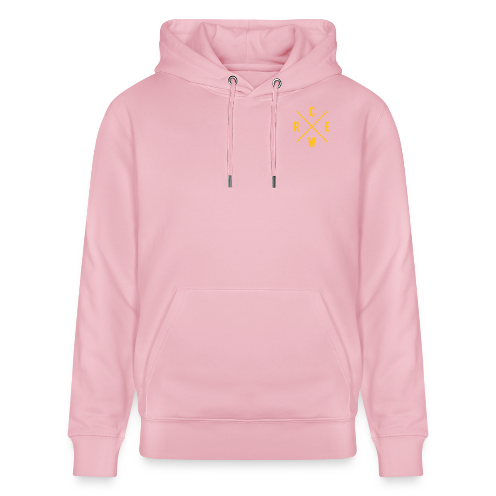 FINE.MAFI Relaxed Hoodie CREW - Hellrosa