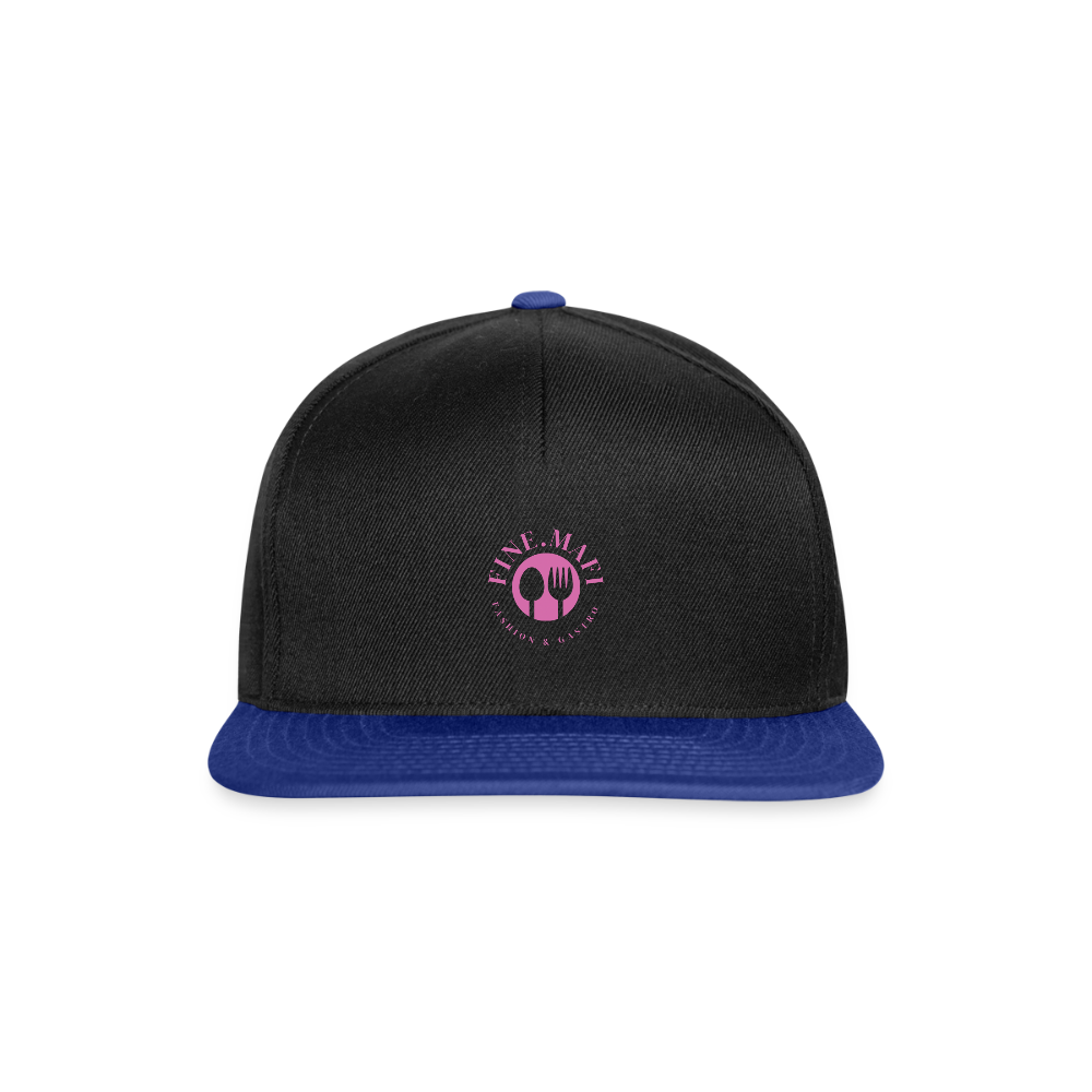 Snapback Cap FINE.MAFI - Schwarz/Königsblau