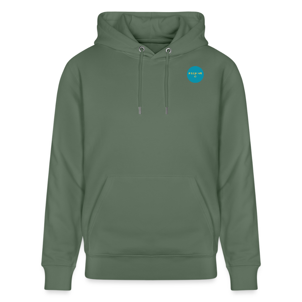 FINE.MAFI in Food we Trust Unisex Organic Hoodie - Tanngrün