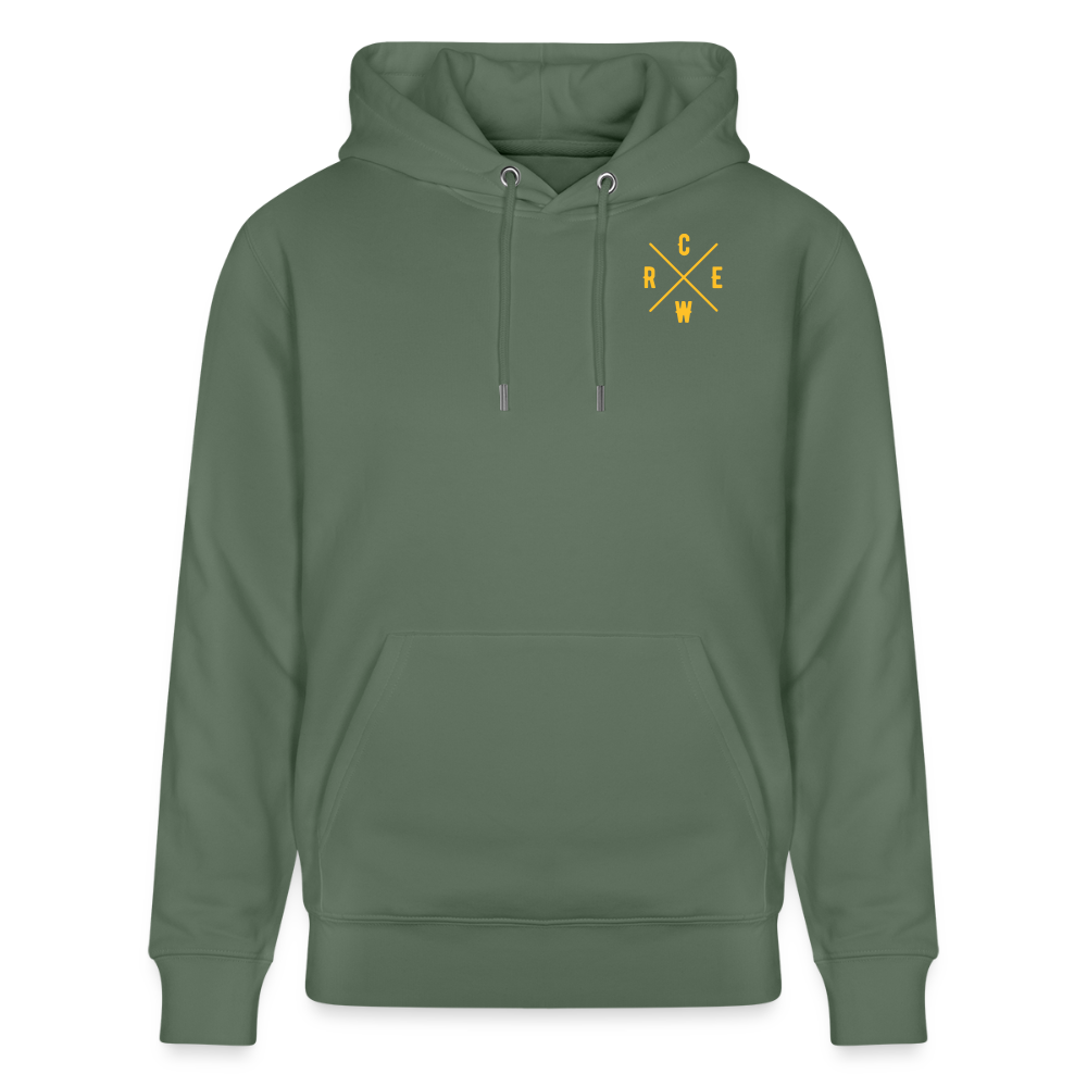 FINE.MAFI Relaxed Hoodie CREW - Tanngrün