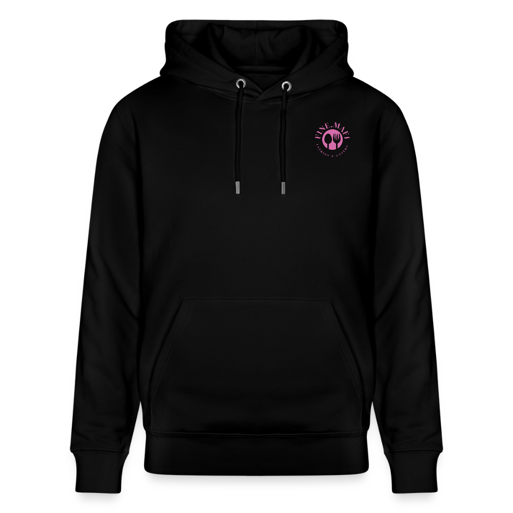 FOOD LOVE Unisex Bio-Hoodie CW - Schwarz