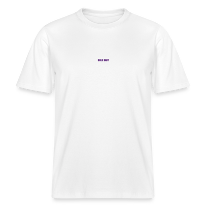 FINE.MAFI Relaxed Fit Unisex Bio-T-Shirt Bolo Baby - Weiß