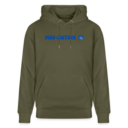 Food Couture Unisex Bio-Hoodie - Khaki Grün