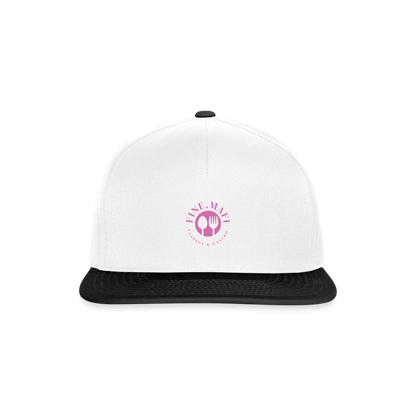 Snapback Cap FINE.MAFI - Weiß/Schwarz