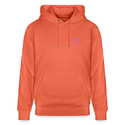 FOOD LOVE Unisex Bio-Hoodie DIGGA - Hellrot