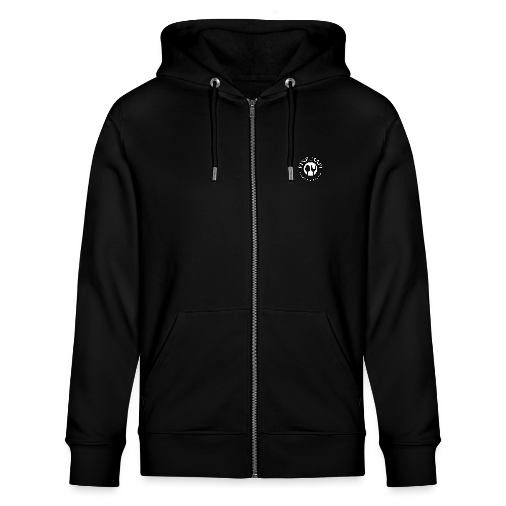 Food Couture Unisex Bio-Kapuzenjacke - Schwarz