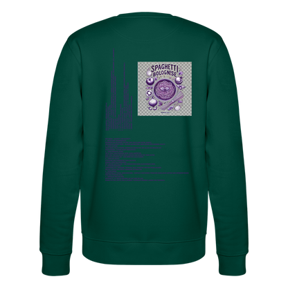 FOOD LOVE Collection Unisex Bio-Sweatshirt Bolo - Forest