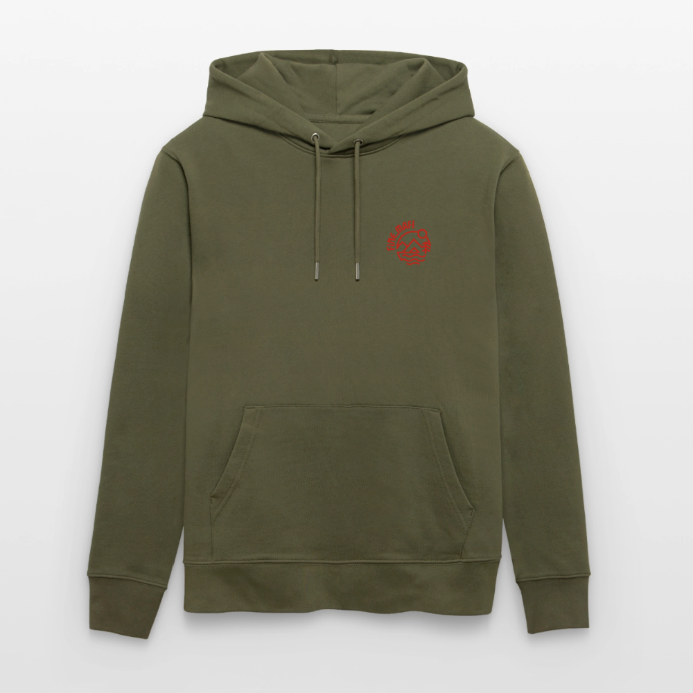 Vanlife Unisex Bio-Hoodie Sushi - Khaki Grün