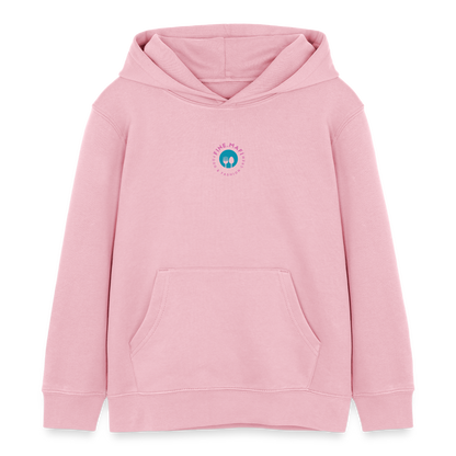 GASTROKIDS Kinder Bio-Hoodie CREW - Hellrosa