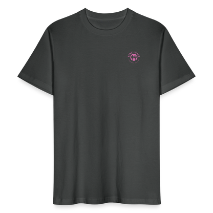 FOOD LOVE Männer Bio-T-Shirt CW - Anthrazit