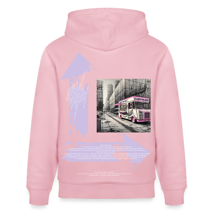 FOOD LOVE Unisex Bio-Hoodie CW - Hellrosa
