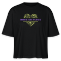 FINE MAFI Frauen Boxy Bio-T-Shirt Mise En Place Heart - Schwarz