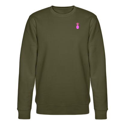 FINE.MAFI Bio Relaxed Crew Neck Sweatshirt - Khaki
