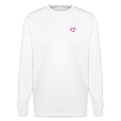 FOOD LOVE  Unisex Bio-Langarmshirt Digga - Weiß
