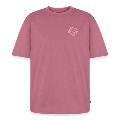 Vanlife Unisex Premium Oversized Bio T-Shirt F.CK Normal - Mauve