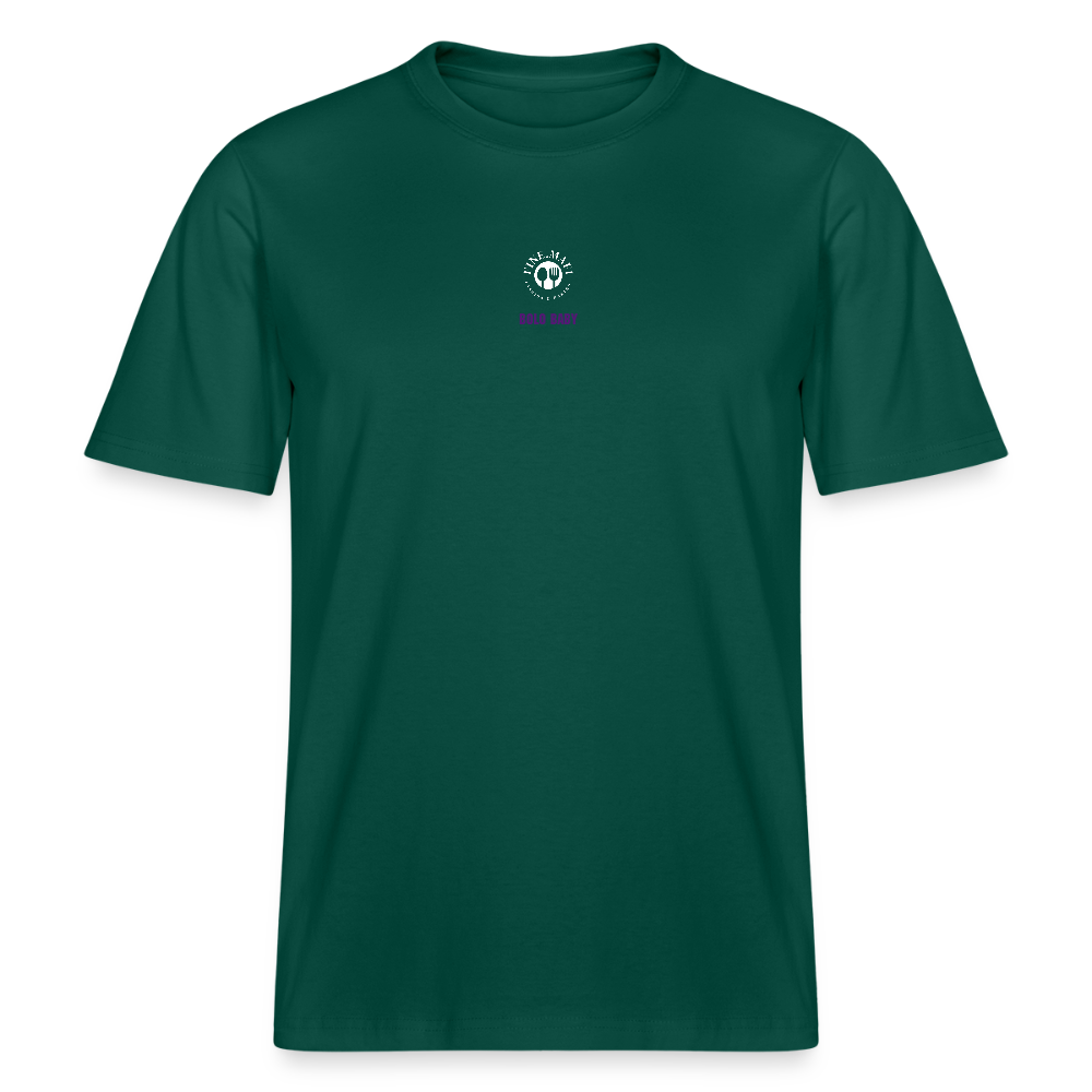 FINE.MAFI Relaxed Fit Unisex Bio-T-Shirt Bolo Baby - Forest