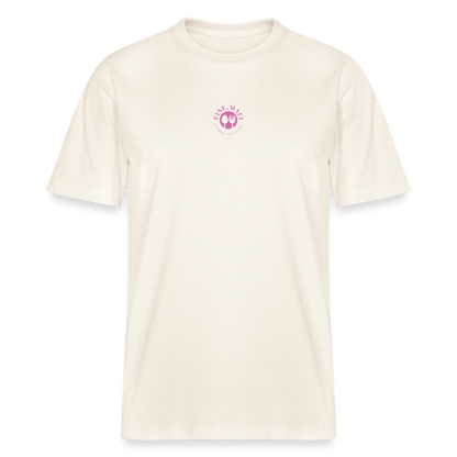 FOOD LOVE Relaxed Fit Unisex Bio-T-Shirt DIGGA - Weißgrau