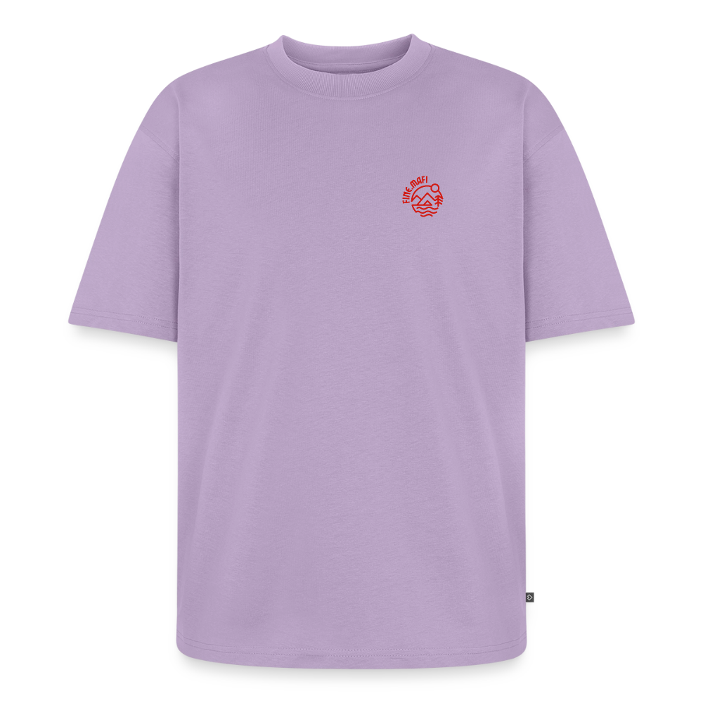 Vanlife Unisex Premium Oversized Bio T-Shirt Sushi - Lavendel