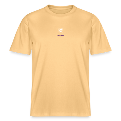 FINE.MAFI Relaxed Fit Unisex Bio-T-Shirt Bolo Baby - Hellgelb