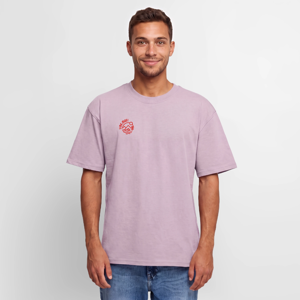 Vanlife Unisex Premium Oversized Bio T-Shirt Coffee - Altrosa