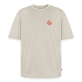 Vanlife Unisex Premium Oversized Bio T-Shirt Sushi - Beige