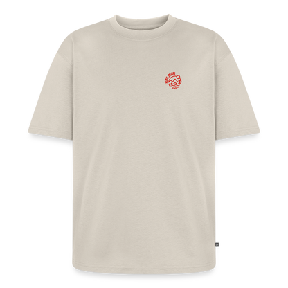 Vanlife Unisex Premium Oversized Bio T-Shirt Sushi - Beige