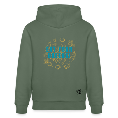 FINE.MAFI Relaxed Hoodie CREW - Tanngrün