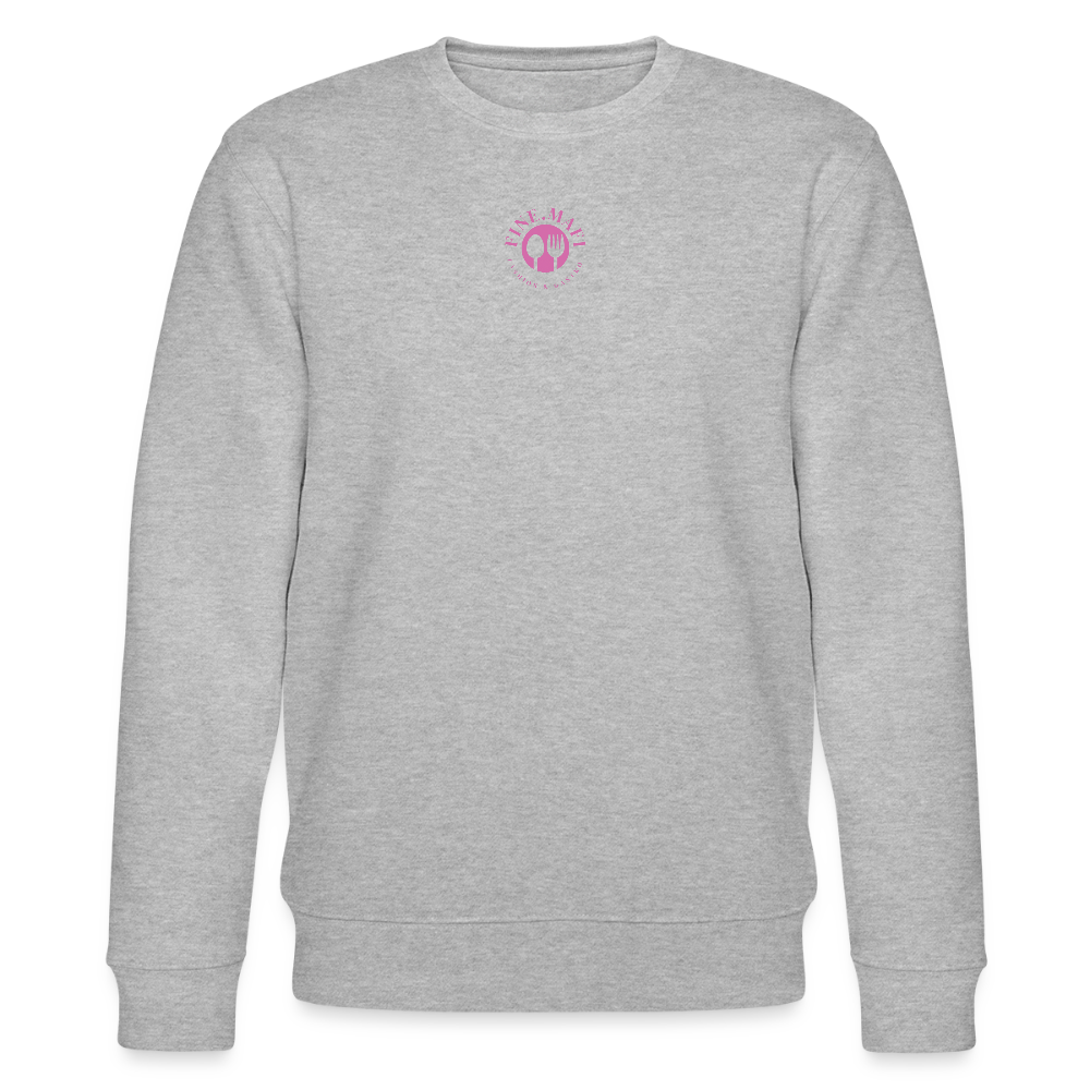 Food Couture Unisex Bio-Sweatshirt - Grau meliert