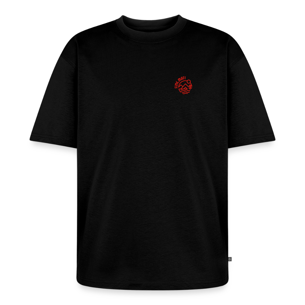 Vanlife Unisex Premium Oversized Bio T-Shirt Sushi - Schwarz