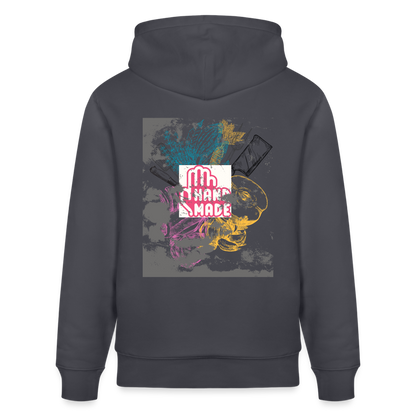 FINE.MAFI Bio Relaxed Hoodie CREW - Indigoblau
