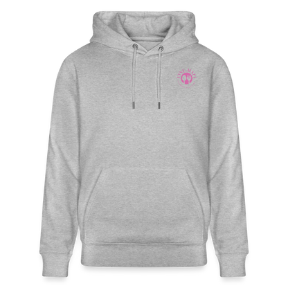 FOOD LOVE Unisex Bio-Hoodie CW - Grau meliert