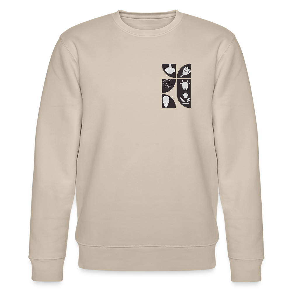 Food Couture Unisex Bio-Sweatshirt - Beige