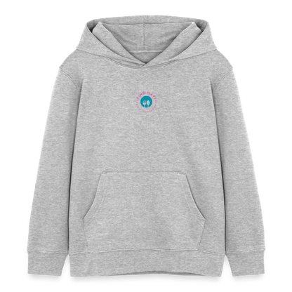 GASTROKIDS Kinder Bio-Hoodie CREW - Grau meliert