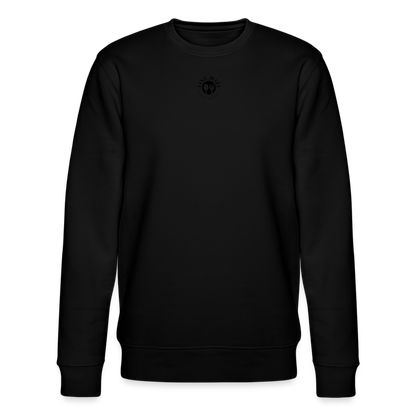 FOOD LOVE Unisex Oversize Bio-Sweatshirt Hummus - Schwarz