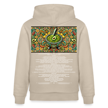 FOOD LOVE Unisex Bio-Hoodie Guaca - Beige