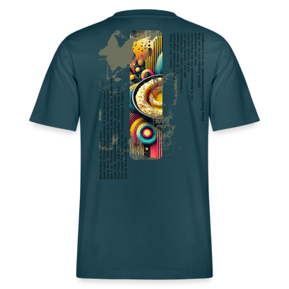Stanley/Stella Relaxed Fit Unisex Bio-T-Shirt Hummus - Dunkles Petrol