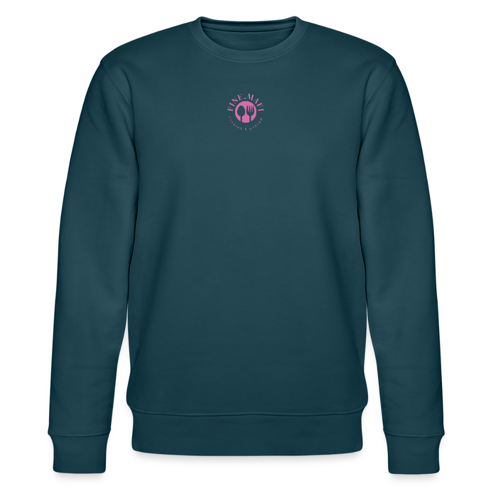 Food Couture Unisex Bio-Sweatshirt - Dunkles Petrol
