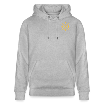 FINE.MAFI Relaxed Hoodie CREW - Grau meliert