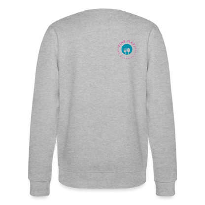 FINE.MAFI Bio Relaxed Crew Neck Sweatshirt - Grau meliert