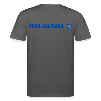 Food Couture Unisex Bio-T-Shirt - Anthrazit