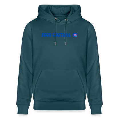 Food Couture Unisex Bio-Hoodie - Dunkles Petrol