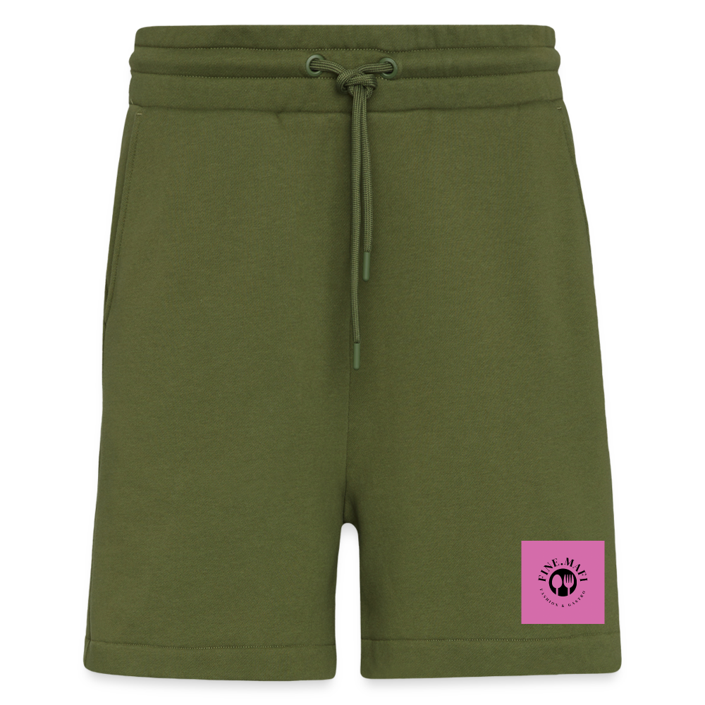 FINE.MAFI Organic Relaxed Shorts - MOSS GREEN