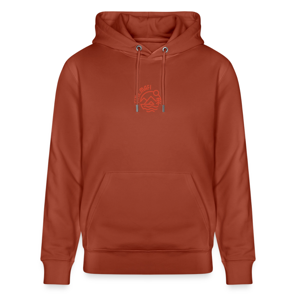Vanlife Unisex Bio-Hoodie Firepit - Terrakotta