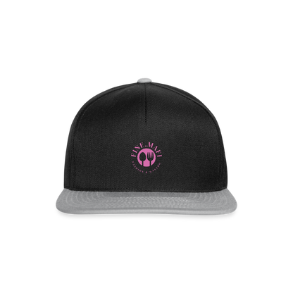 Snapback Cap FINE.MAFI - Schwarz/Grau