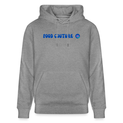 Food Couture Unisex Bio-Hoodie - Hellgrau marmoriert