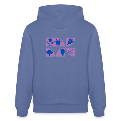 Food Couture Unisex Bio-Hoodie - Blau