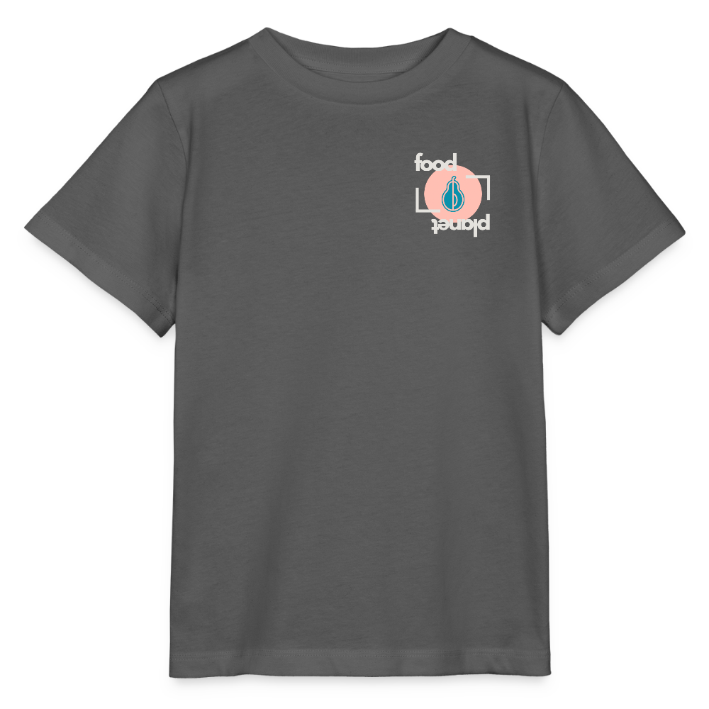 GASTROKIDS Kinder T-Shirt FOOD PLANET - Anthrazit